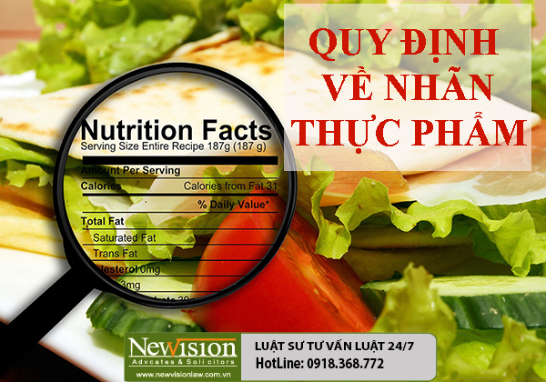 Quy định về ghi nhãn hàng hóa thực phẩm theo pháp luật Việt Nam!!!