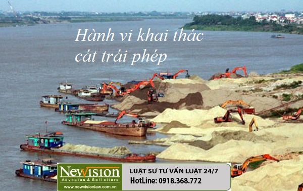 Hành vi khai thác cát, đe dọa chủ tịch tỉnh Bắc Ninh sẽ bị xử lý thế nào ?